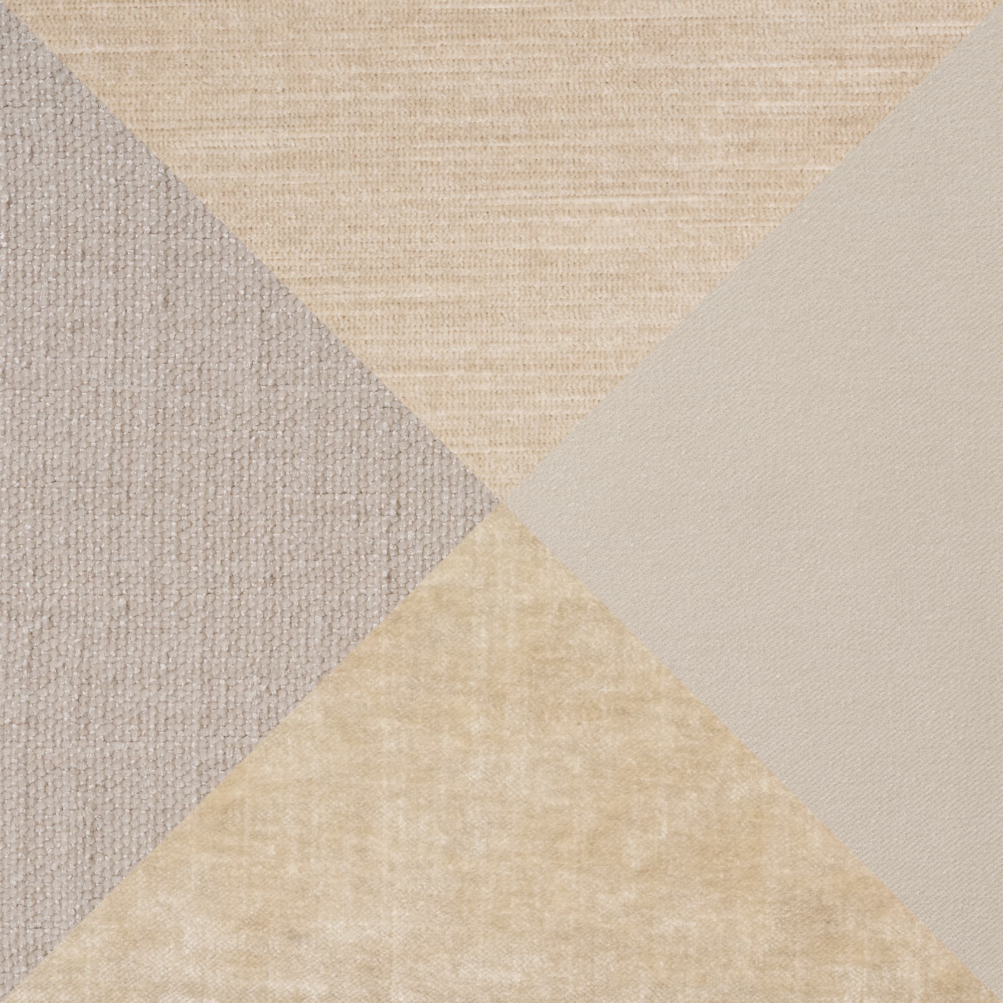 Sweef Patch Beige Töne (Unikate, Farben variieren)