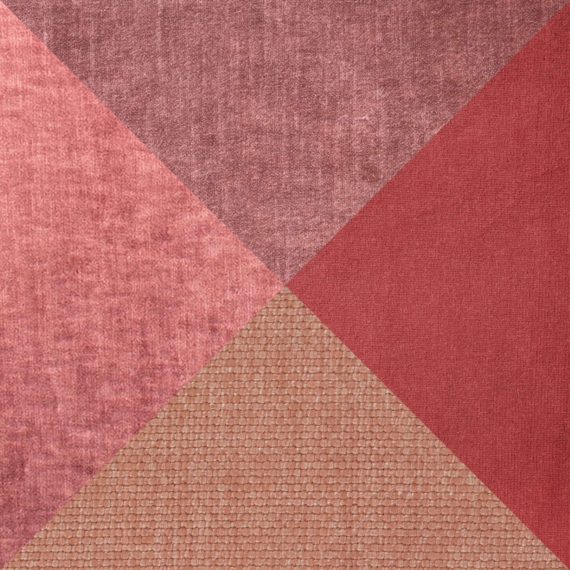 Sweef Patch Rosa Töne (Unikate, Farben variieren)