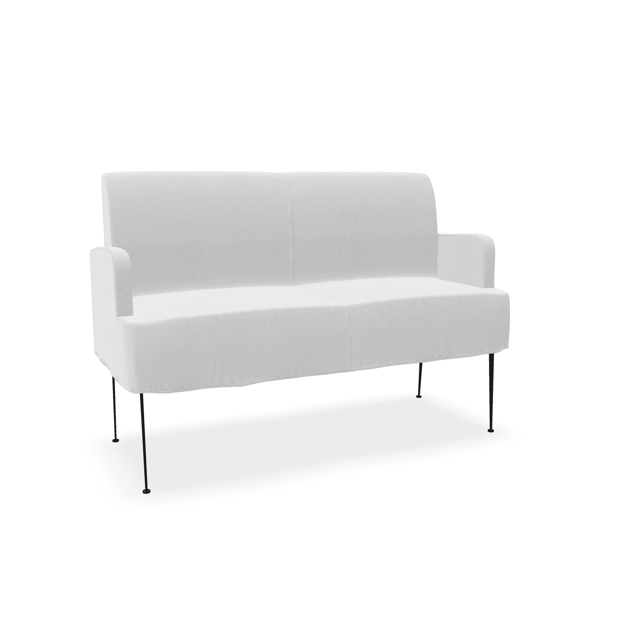 Flamingon Küchensofa - Extra Bezug 132cm (kleines Kissen)