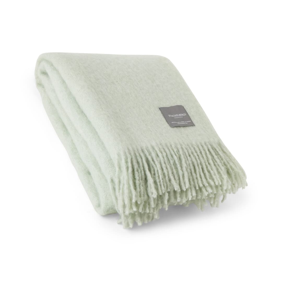 Mohair-Decke 150x140cm - Mint